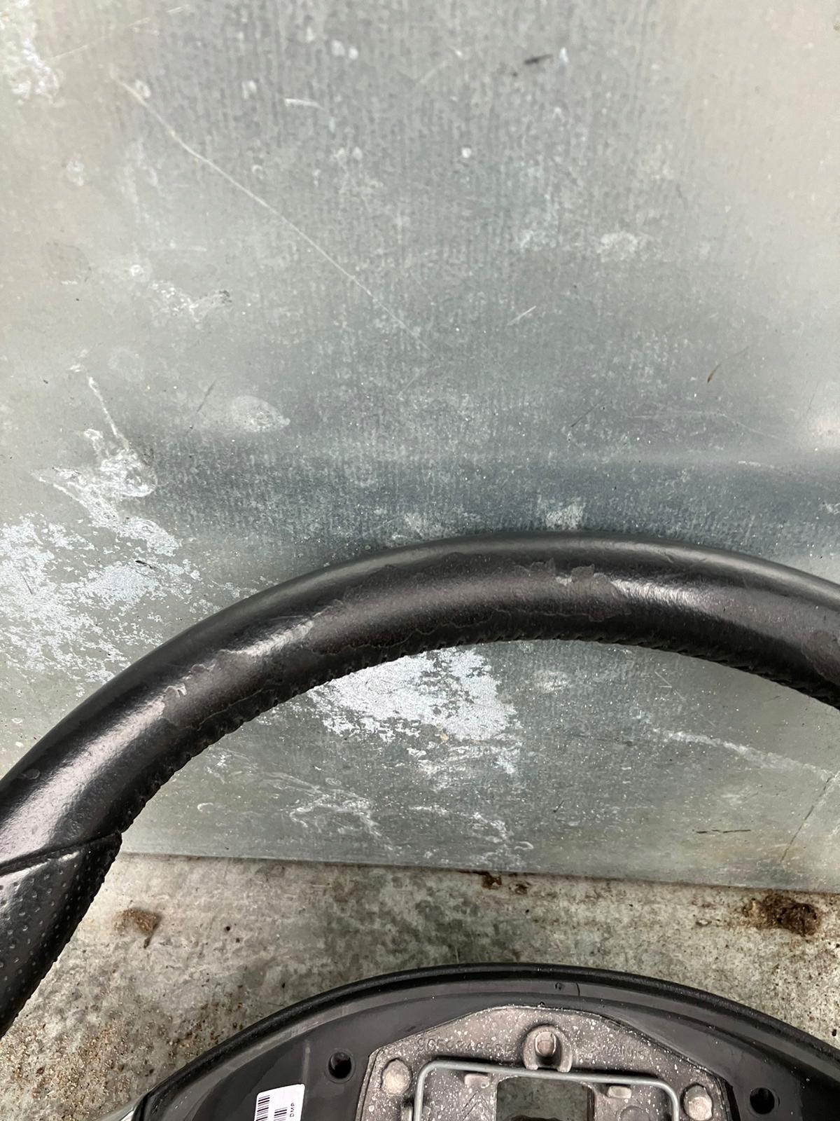 steering wheel, 3008 HYBRID4 leather CHROM