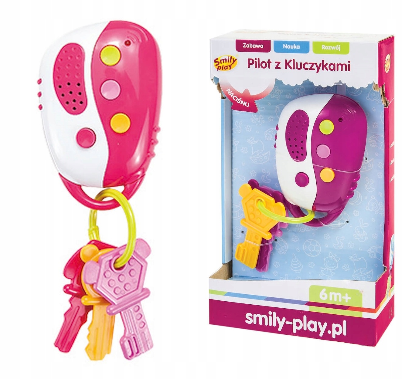 

Pilot z Kluczykami Gryzak Grzechotka Smily Play