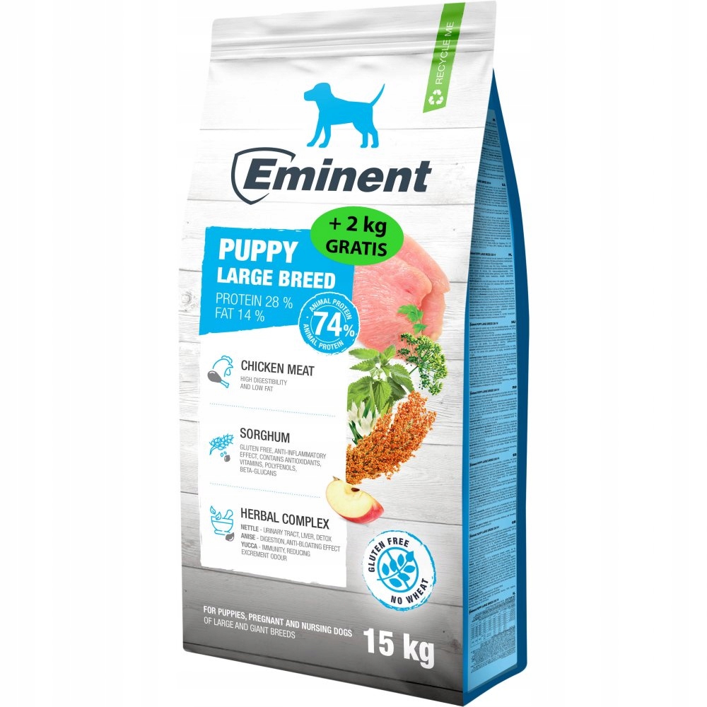 Eminent Puppy Large Breed High Premium 15 kg 2 kg