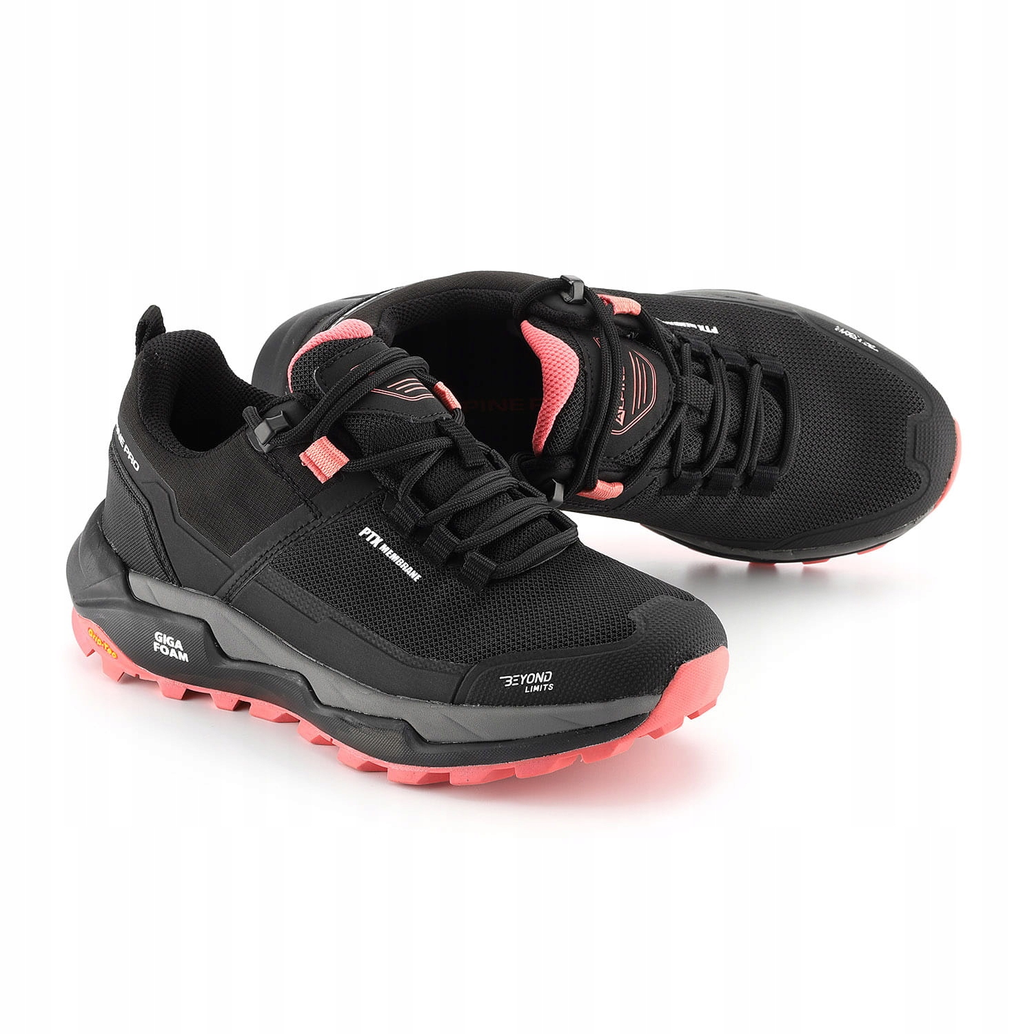 Niskie buty turystyczne Alpine Pro Qede 2 k.różowy r.39