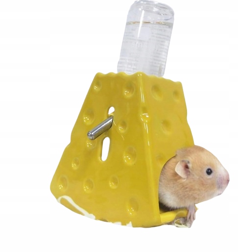 Levně 2 V 1 Kuličkové Krmítko A Úkryt Na Vodu Pro Křečka Hlodavce 125 ML Keramika