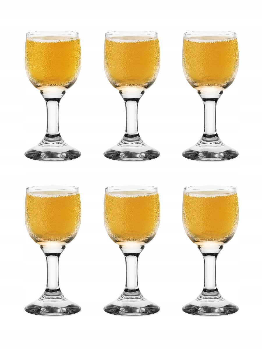 6x KIELISZKI DO WÓDKI EPICURE KROSNO 20 ml