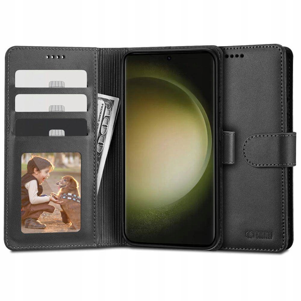 

Etui Skórzane Z Klapką do Samsung Galaxy S23 Ultra