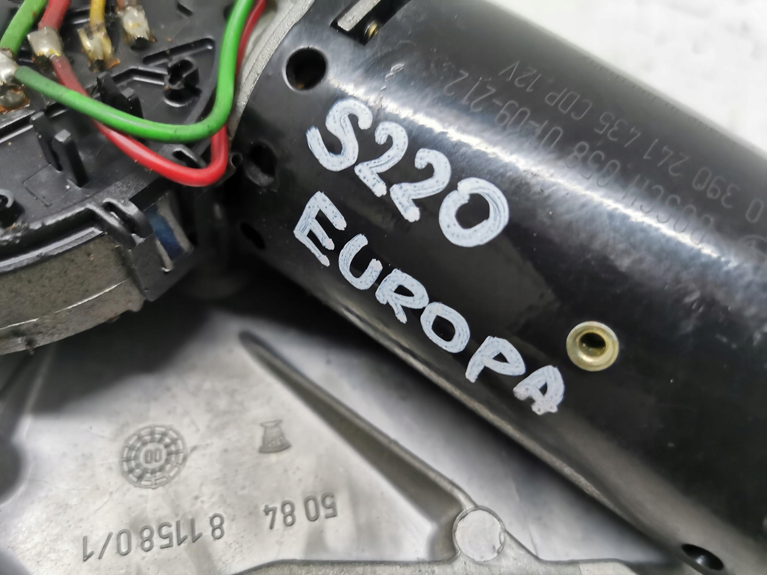 wiper mechanism front MERCEDES S-KLASA W220