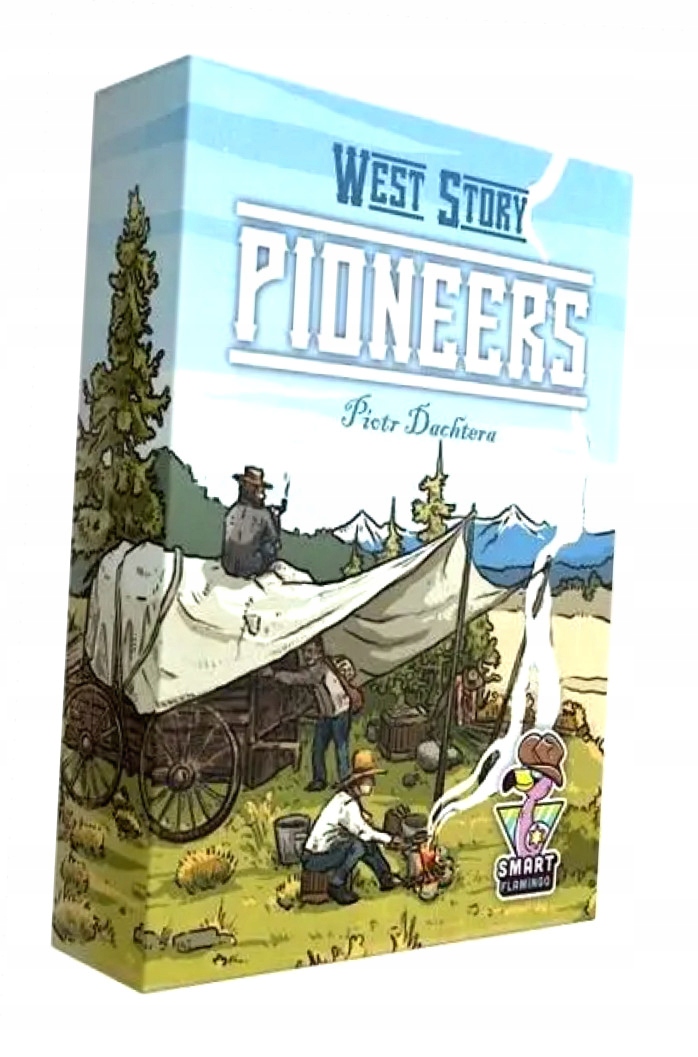 West Story Pioneers (edycja Pl/ En/ De) 63x36 mm Smart Flamingo