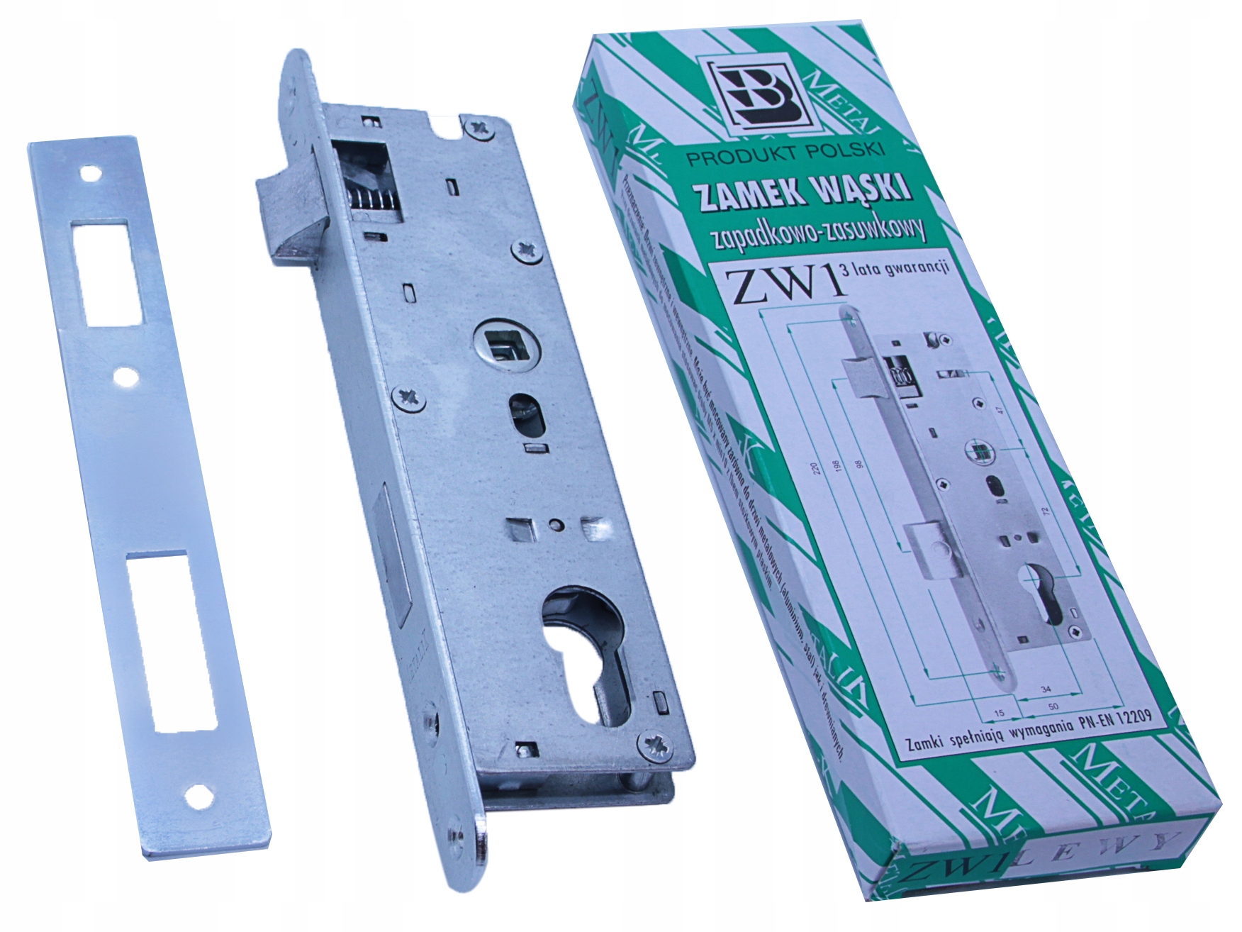 

Zamek zapadkowo zasuwkowy 72/34