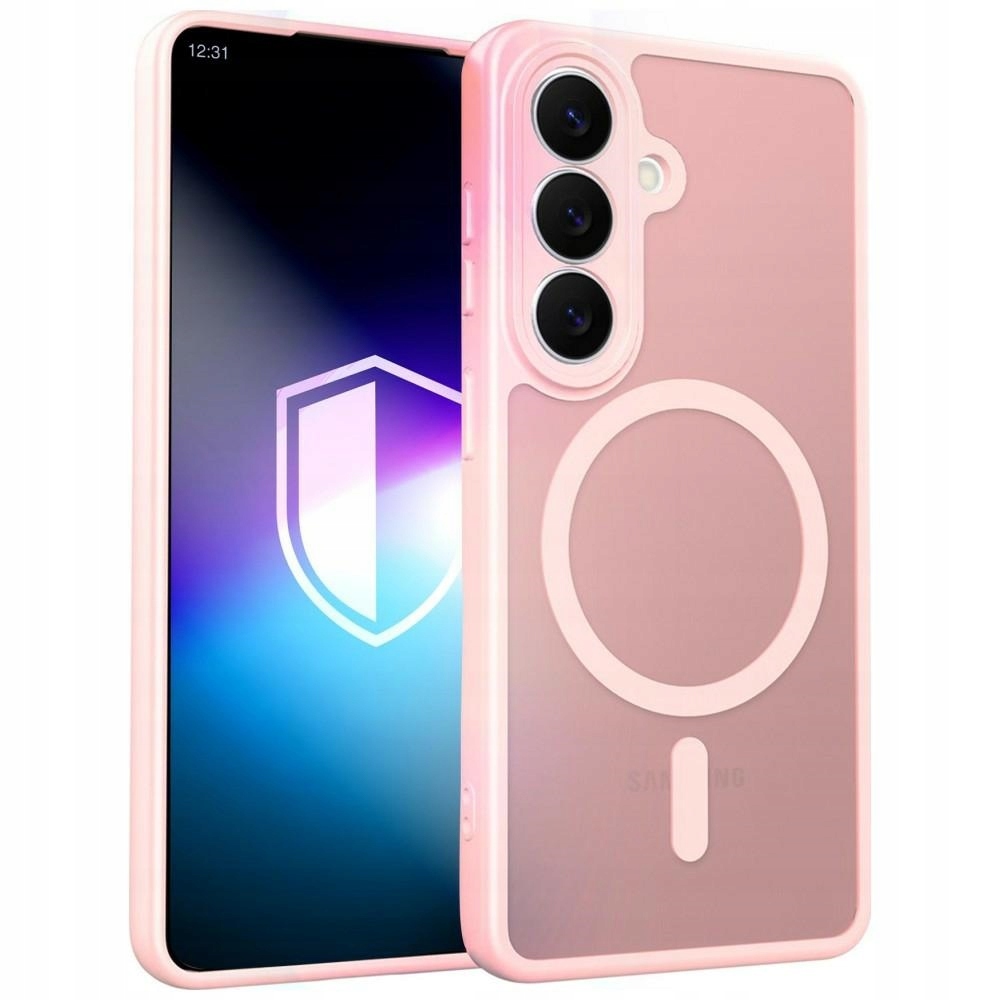 Etui 3mk Misty MagCase na Samsung Galaxy S26+ różowe 3mk Protection