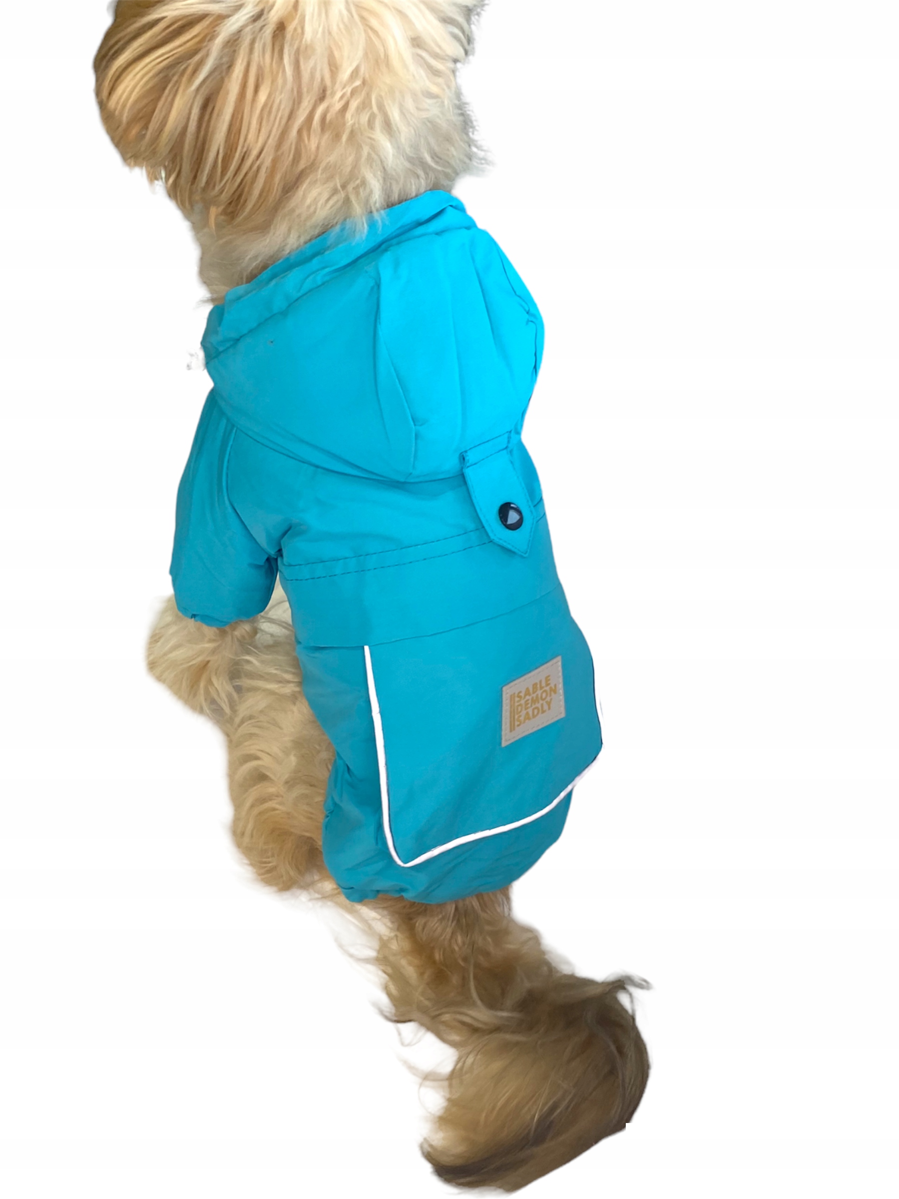 

Kurtka Zimowa Dla Psa Ciepła Ubranko Z Kapturem L