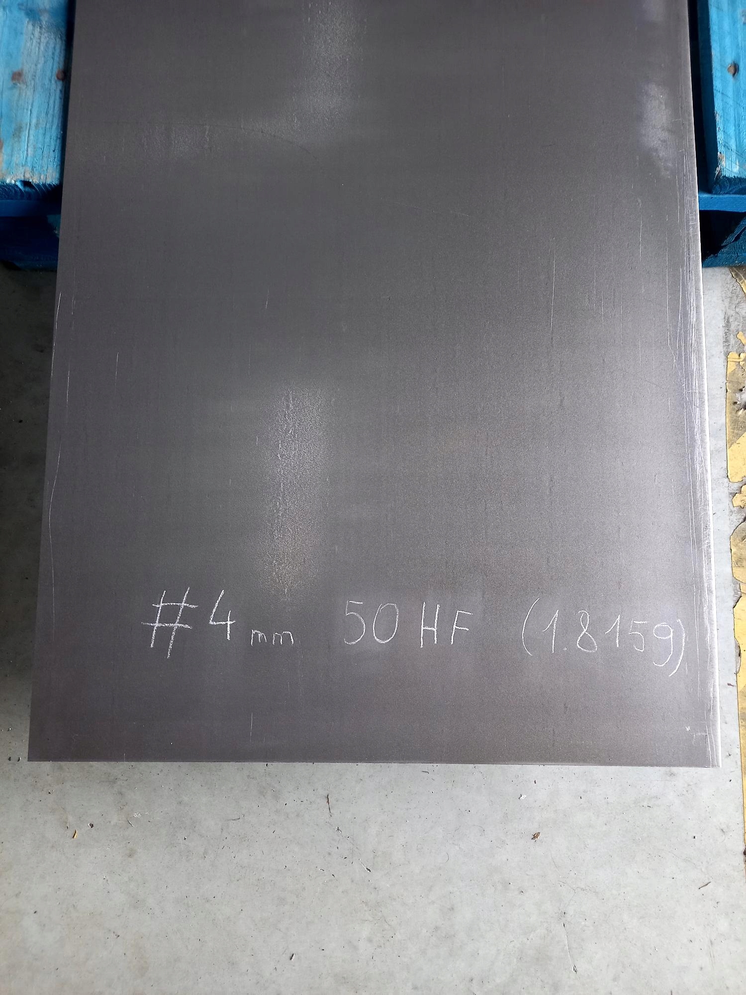 

Stal 50HF 1.8159, formatka #4x80x350 mm