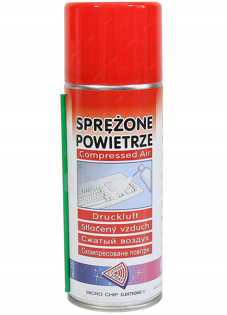 

Czyszczenie Klawiatury Sprężone Powietrze 400ml Hq