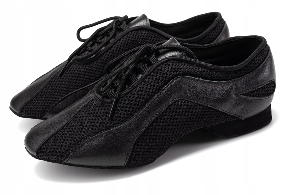 Buty Do Tańca Taneczne Ćwiczki Skórzane
