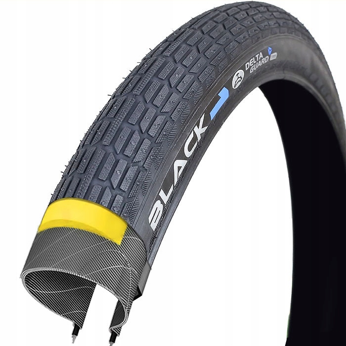 Opona rowerowa BLACK1 26x2,35 60-559 ANTYPRZEBICIE