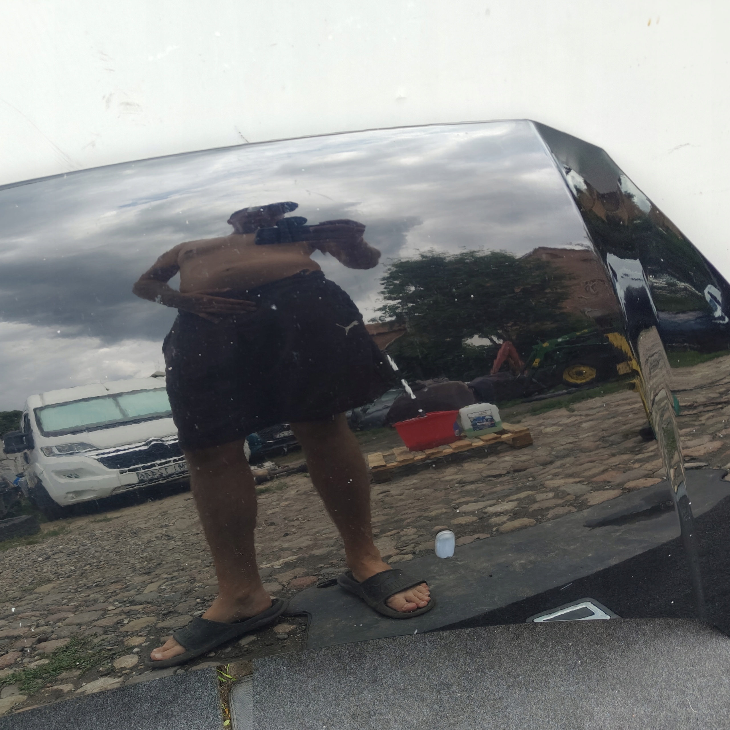 bonnet front FORD CUSTOM MK8