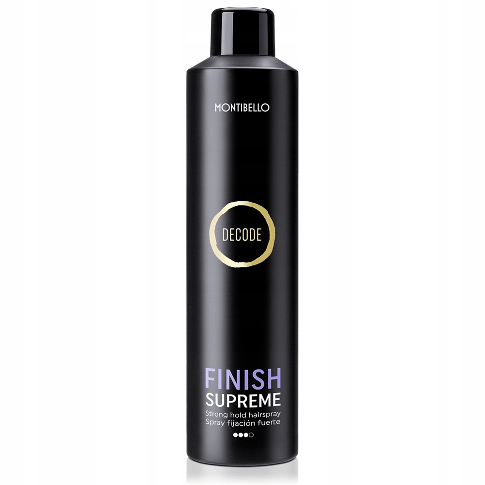 

Montibello Finish Supreme Lakier utrwalenie włosów