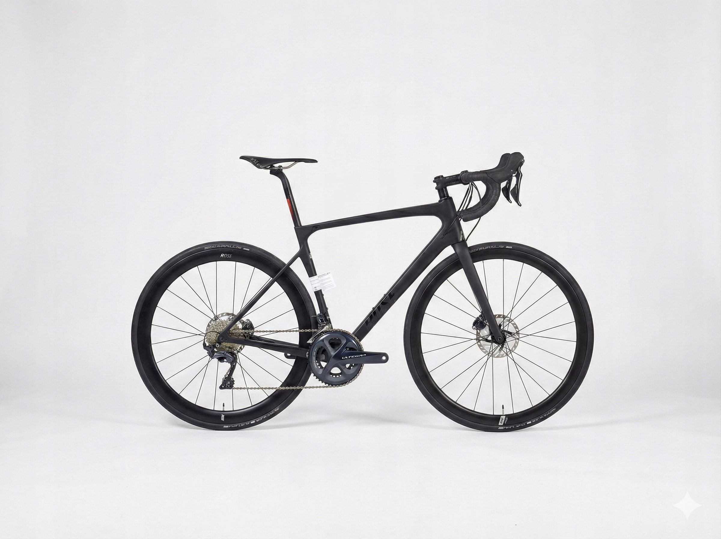 Rose X-Lite Six Disc Ultegra plná karbonová závodní silnice 55 (171-178 cm)