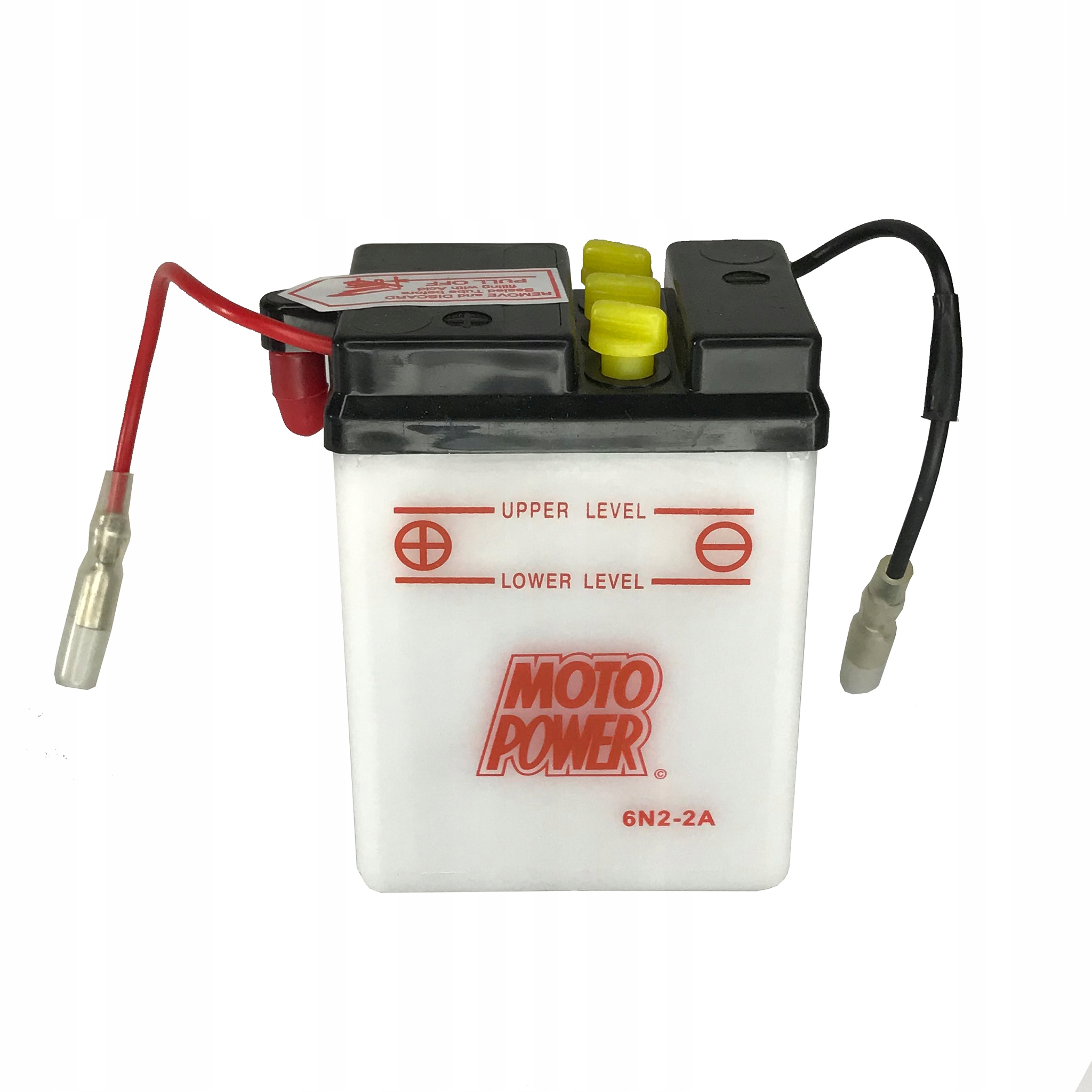 

Motocyklowy akumulator 6V 2Ah 6N2-2A Motopower