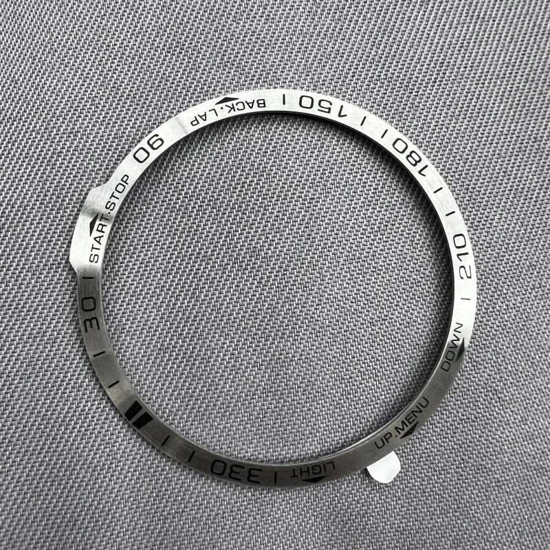 RING BEZEL NAKŁADKA ETUI DO GARMIN FENIX 7X PRO SAPPHIRE SOLAR SREBRNY Marka Best Accessories