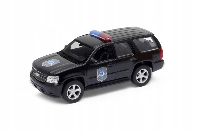 WELLY 2008 CHEVROLET TAHOE POLICJA 1:34 NOWY METAL