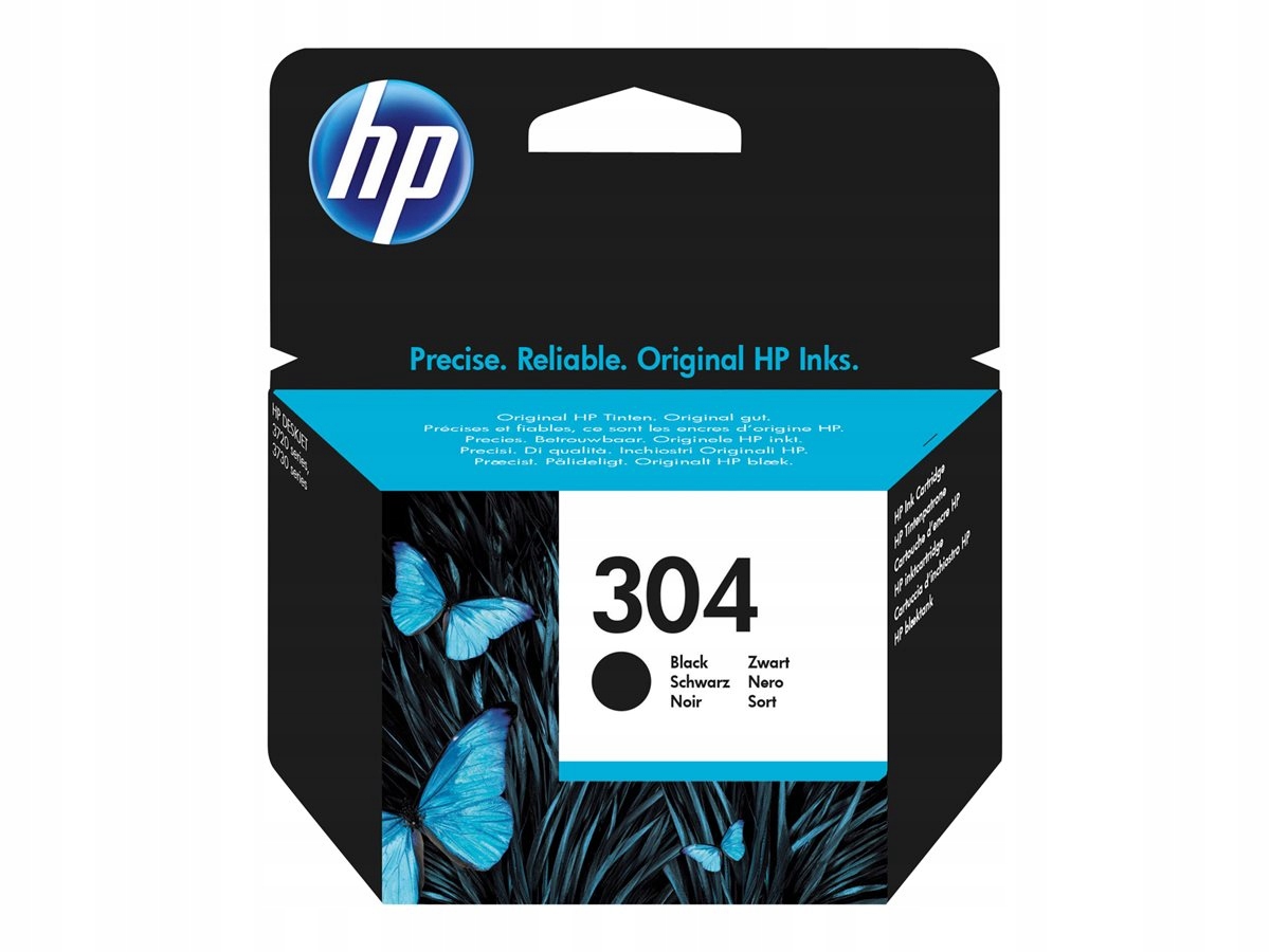 

Hp 304 Czarny Tusz N9K06AE