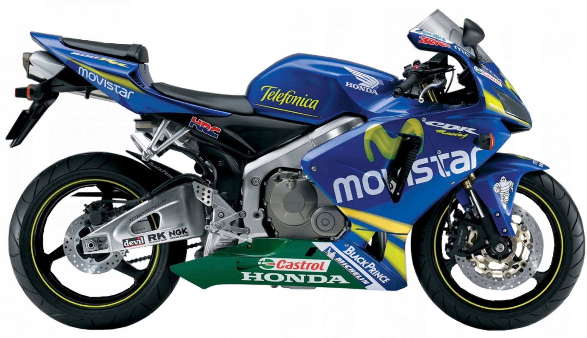 Наклейки fooqs для мотоцикла HONDA CBR 600 RR 2006