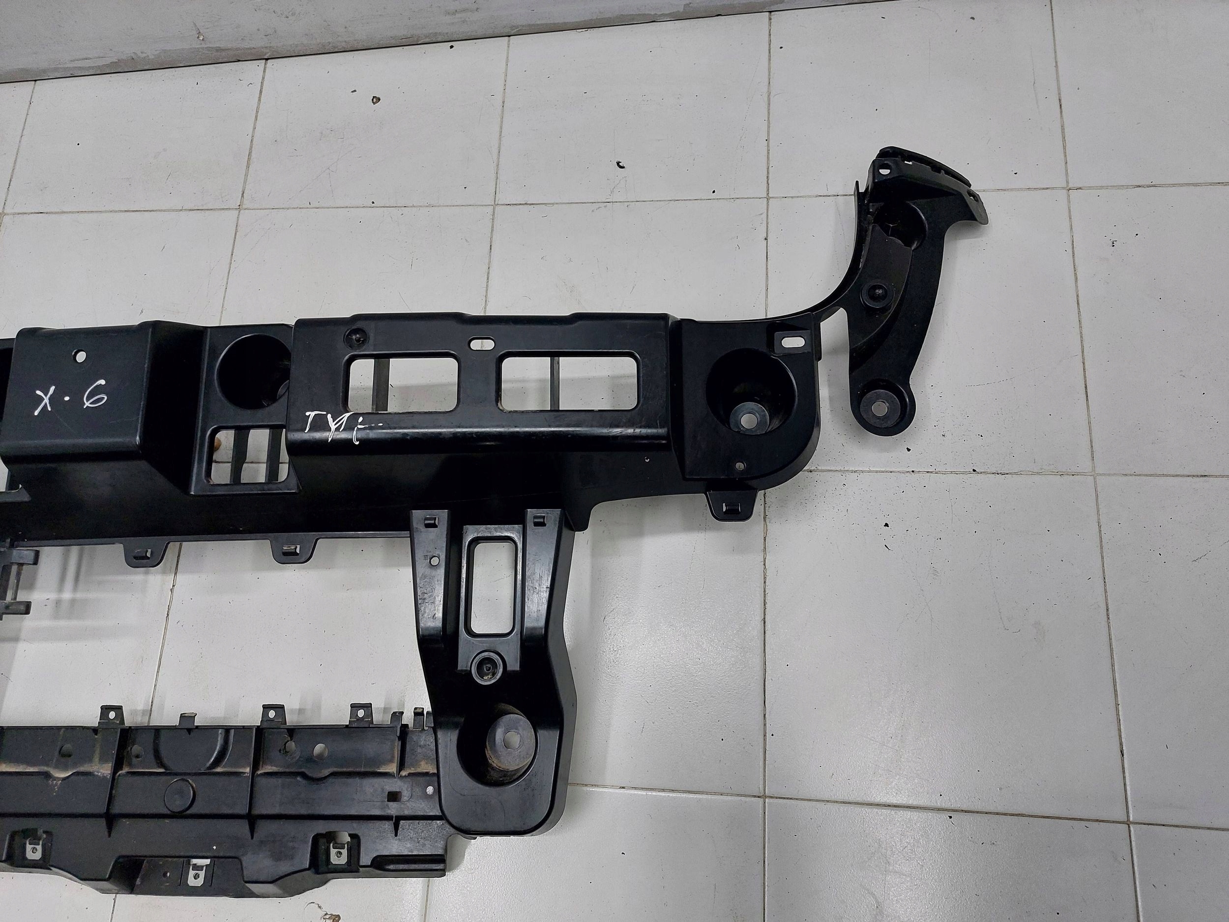 BMW X6 E71 Support Support plaque Pare choc Arrière 7176244