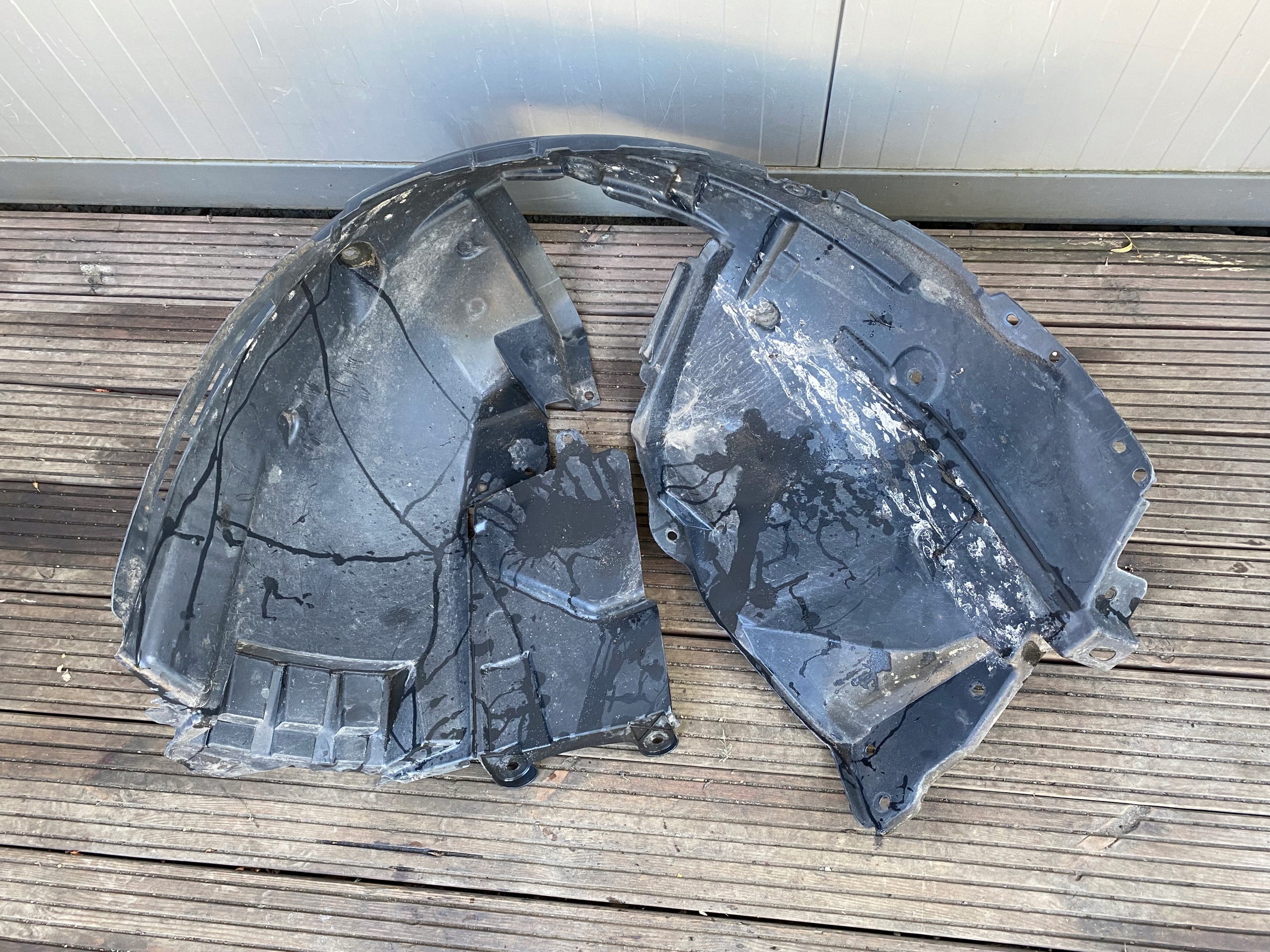 mudguard left front NISSAN QASHQAI II