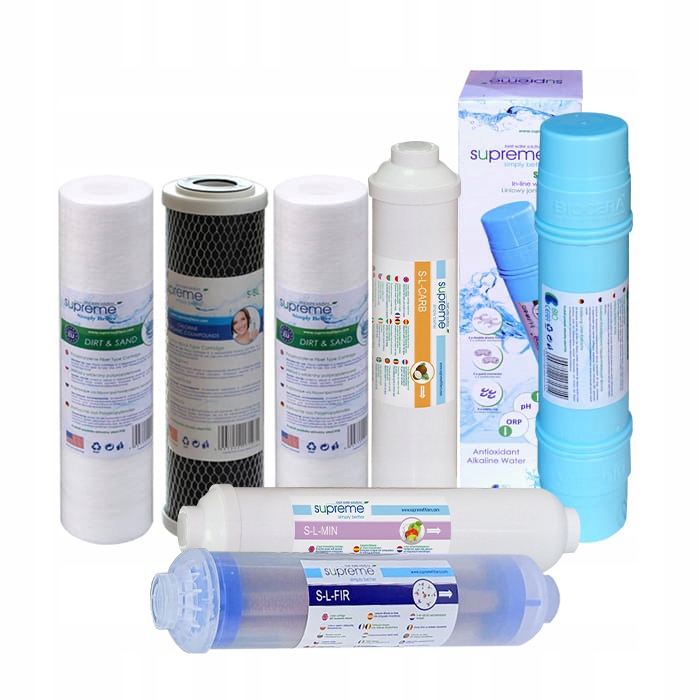 Kpl. Vložek Do Systému RO8 S Vložkou S-l-fir-bio, Orp do -750 mV, pH 11.5