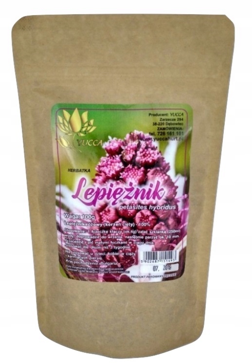 

Lepiężnik różowy 100g