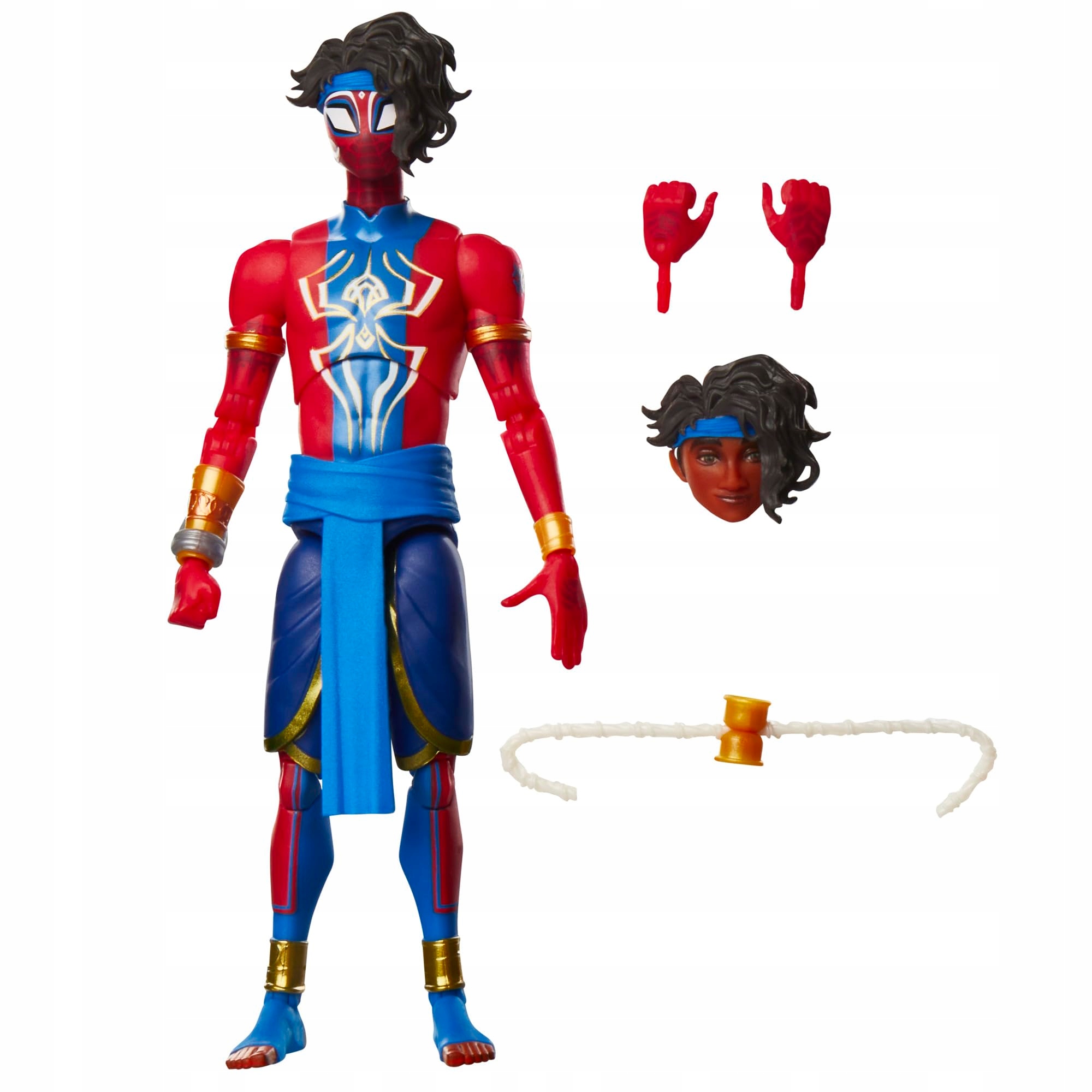 Figurka Marvel Pavitr Prabhakar Spider Man 15 Cm Červenomodrá