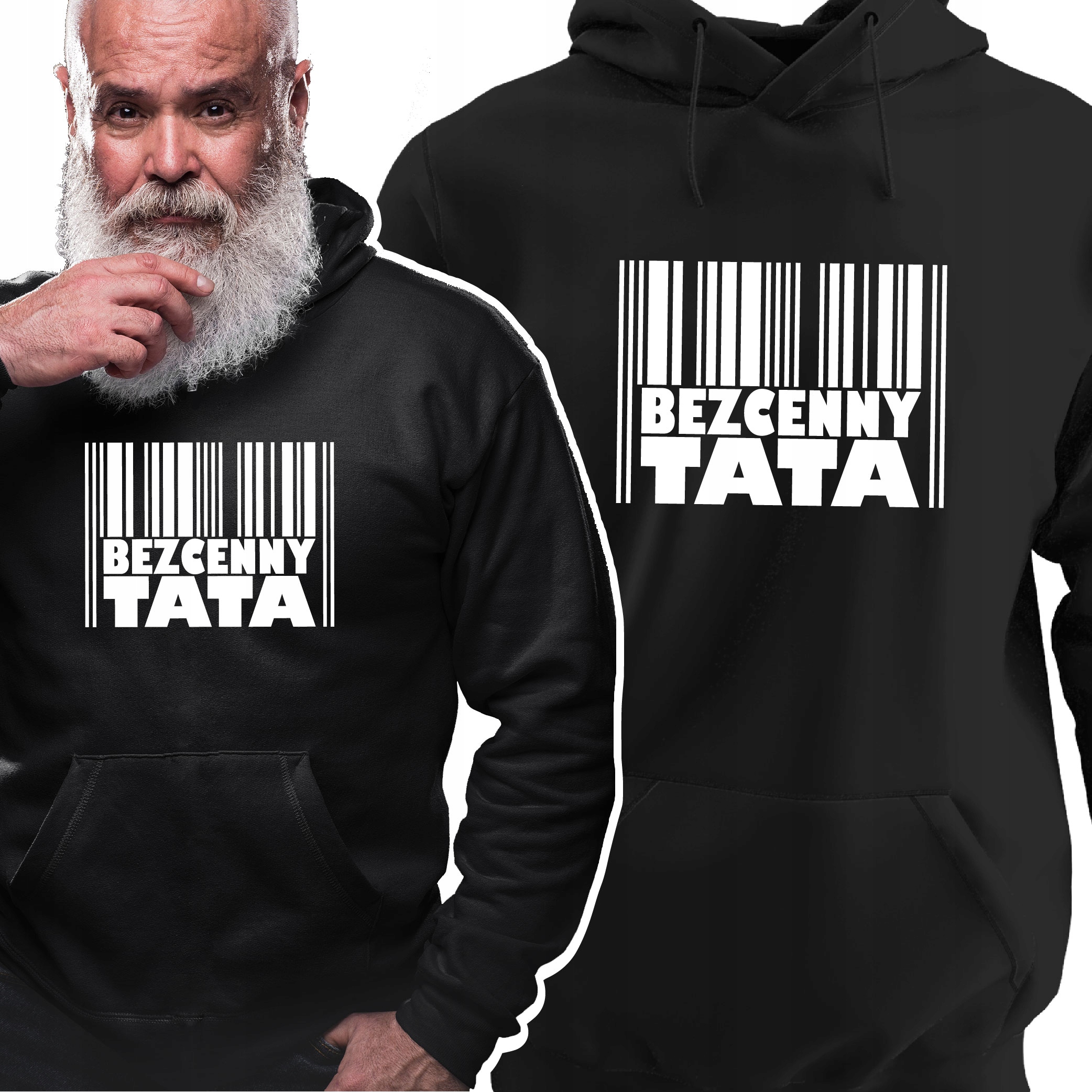 

Bluza Z Kapturem Bezcenny Tata Ojciec Prezent Taty