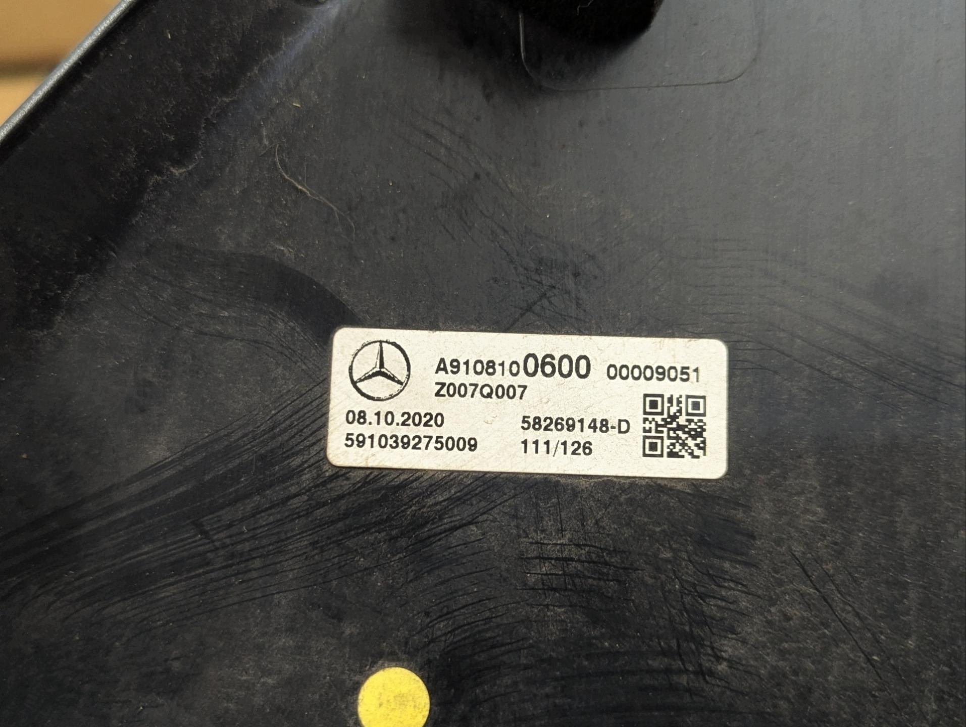mirror exterior right side Mercedes-Benz Sprinter W907/W910 2020