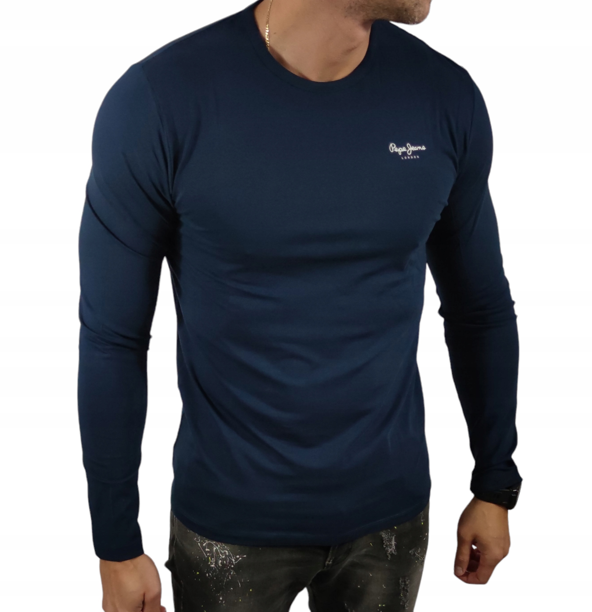Pánské tričko Pepe Jeans PM508211 r.M Ean 8445512047792 595NAVY