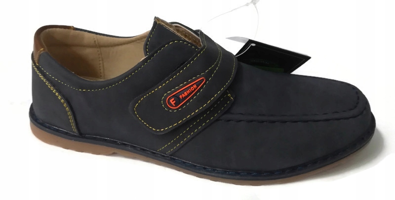

Półbuty granatowe r33 chłopięce mokasyny buty