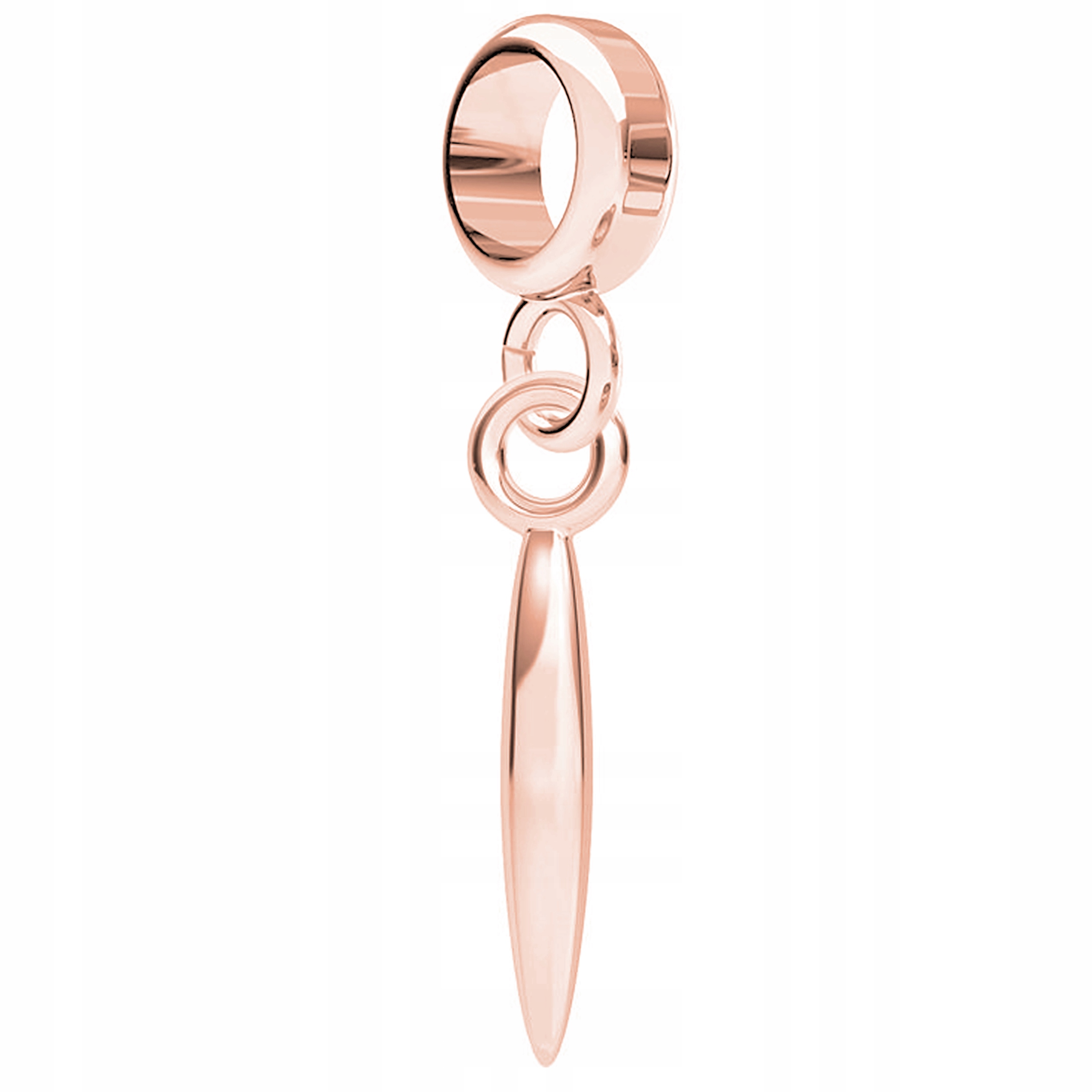 Charms Pozlacený závěsný hrot Pírko Sopel Špíz Stříbro 925