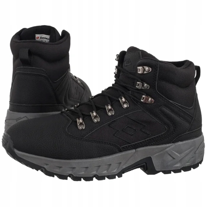 Pánské zateplené boty Lotto Woodlark 2400310U Black Černé