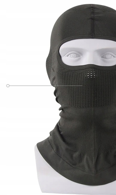 KOMINIARKA BALACLAVA LEKKA UNIWERSALNA TERMOAKTYWNA WENTYLOWANA DŁUGA NYLON Płeć produkt uniseks