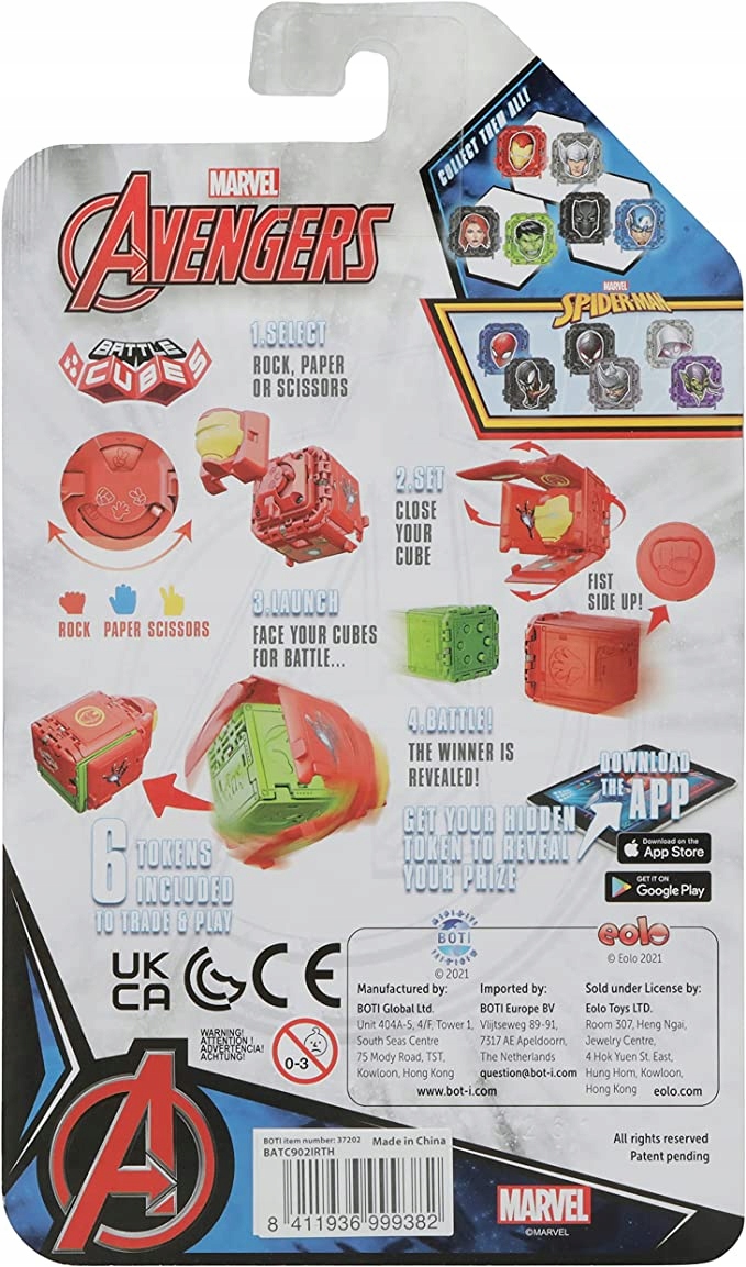 Cobi Marvel Avengers Battle Cubes 002451 Kod producenta 002451