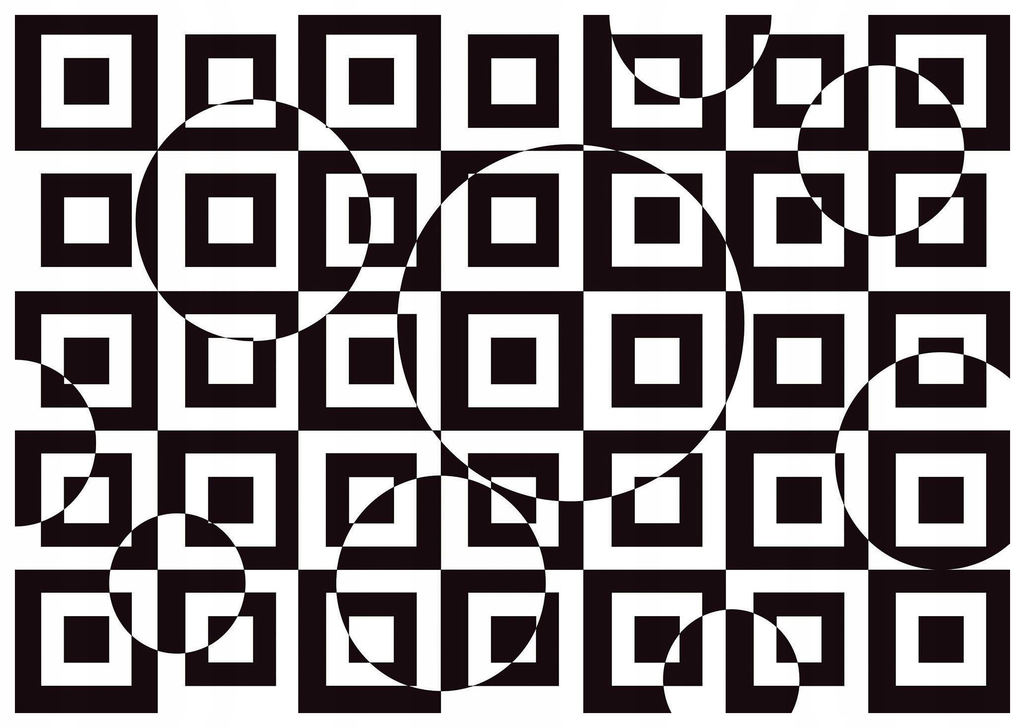 Vliesová fototapeta Šachový tanec geometrie abstrakce 254x184 lepidlo