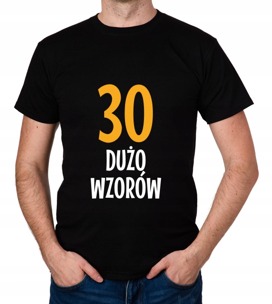 

koszulka 30 Urodziny Pomysł Na 30 Lat