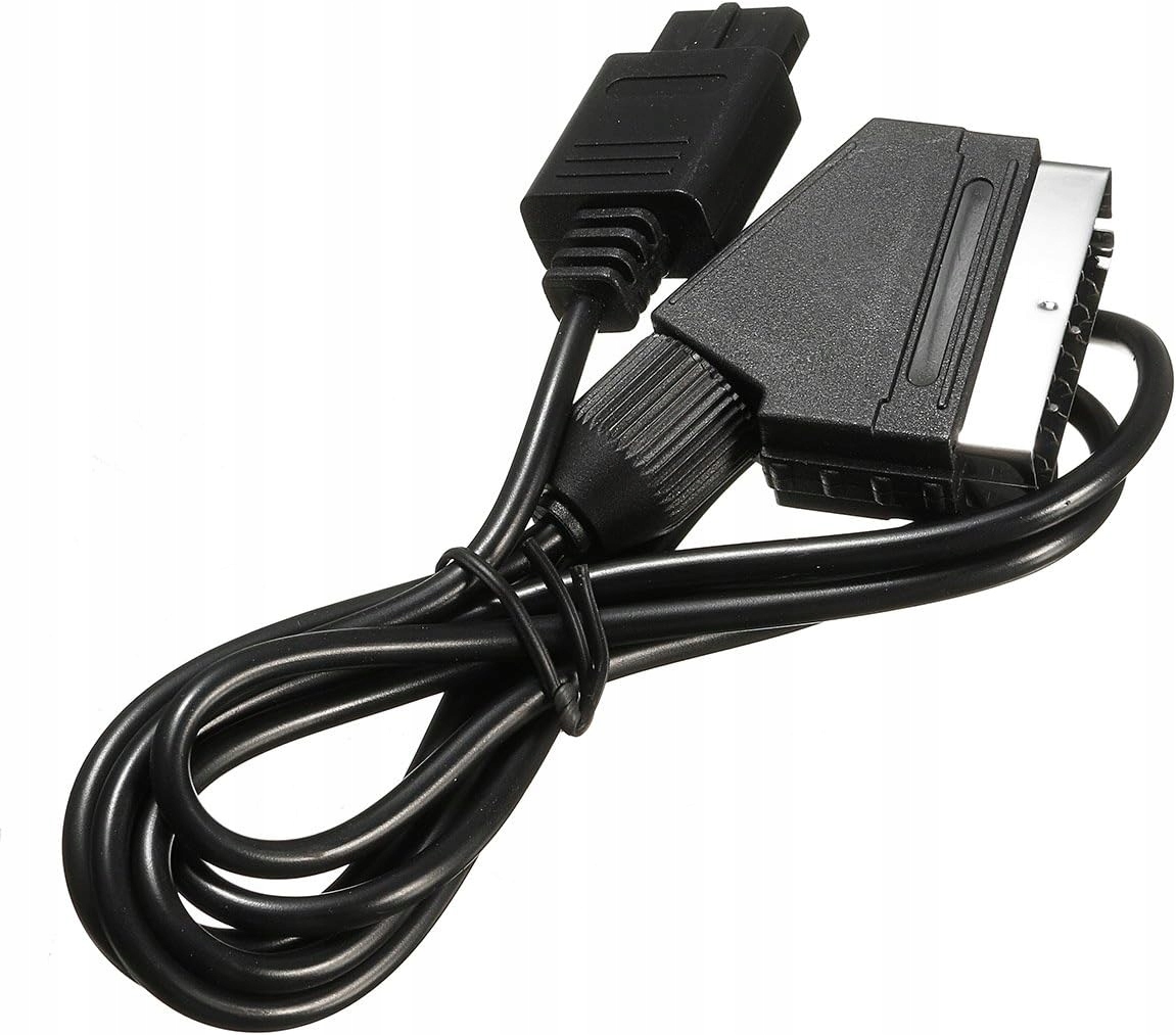 Kabel przewód RGB Euro/Scart do konsoli Nintendo 1,8 m