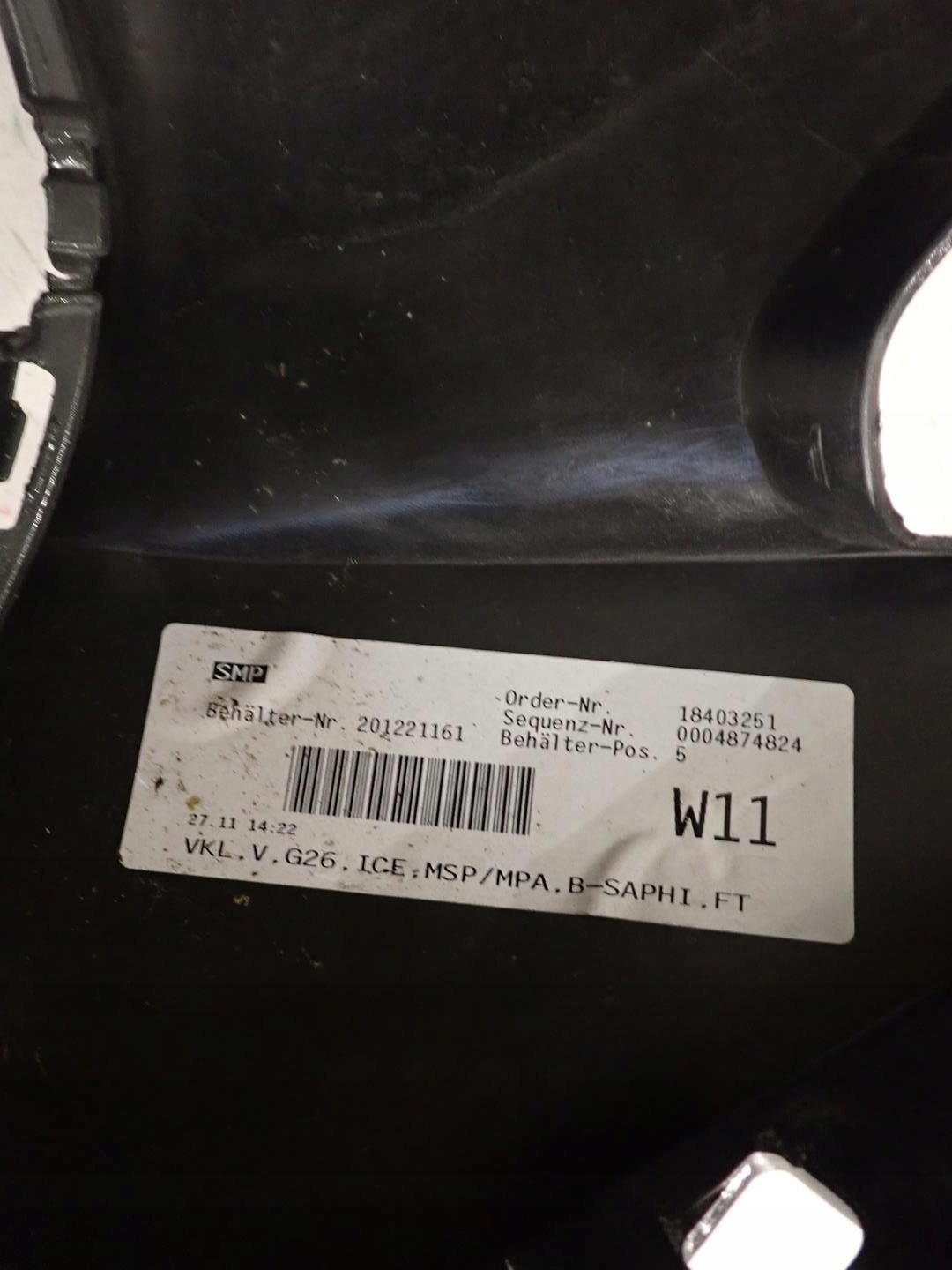bumper front front BMW 4 G26 2021- m-packet 8078612