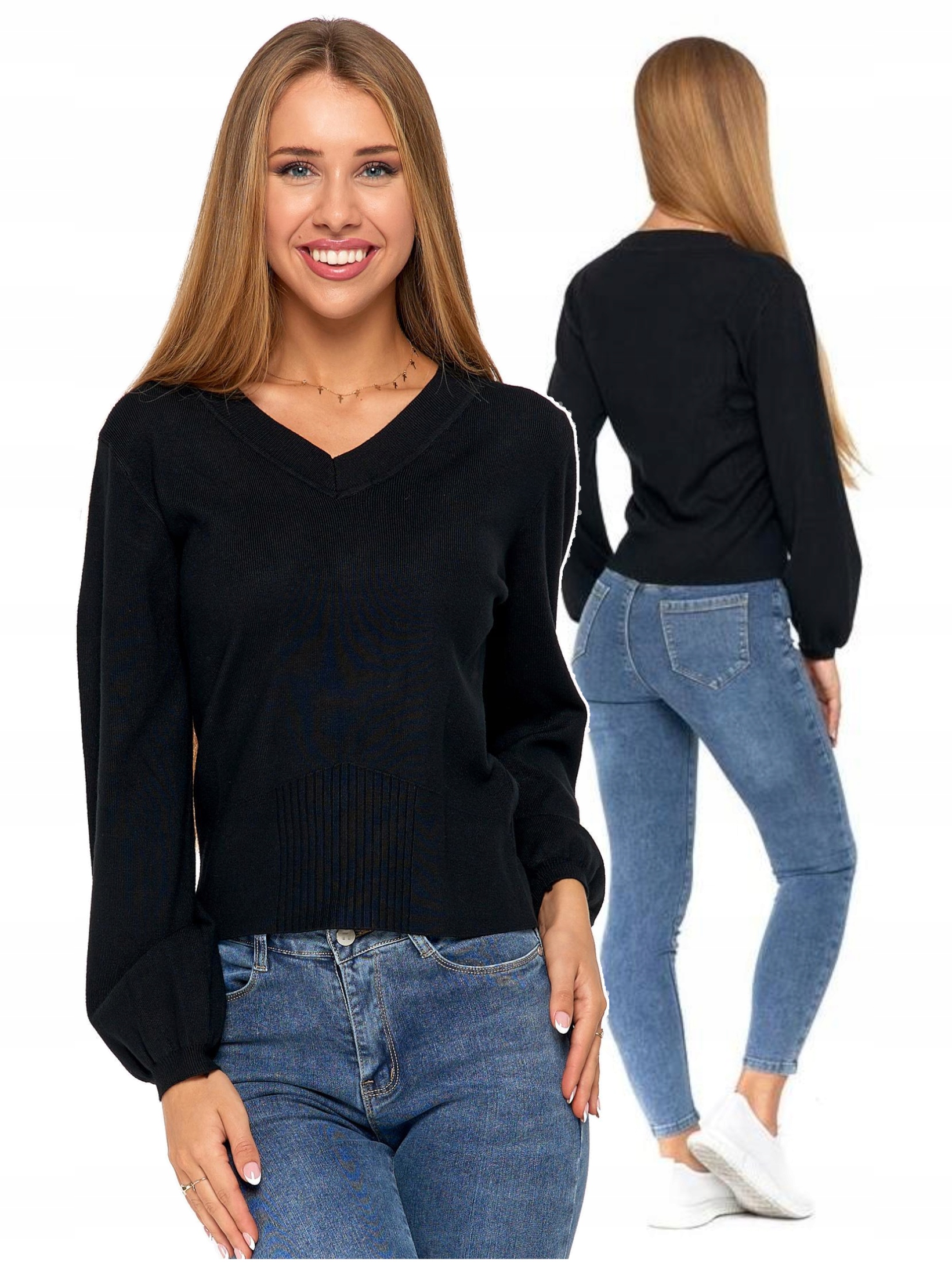 

Sweter Damski Dekolt w Serek Moraj M