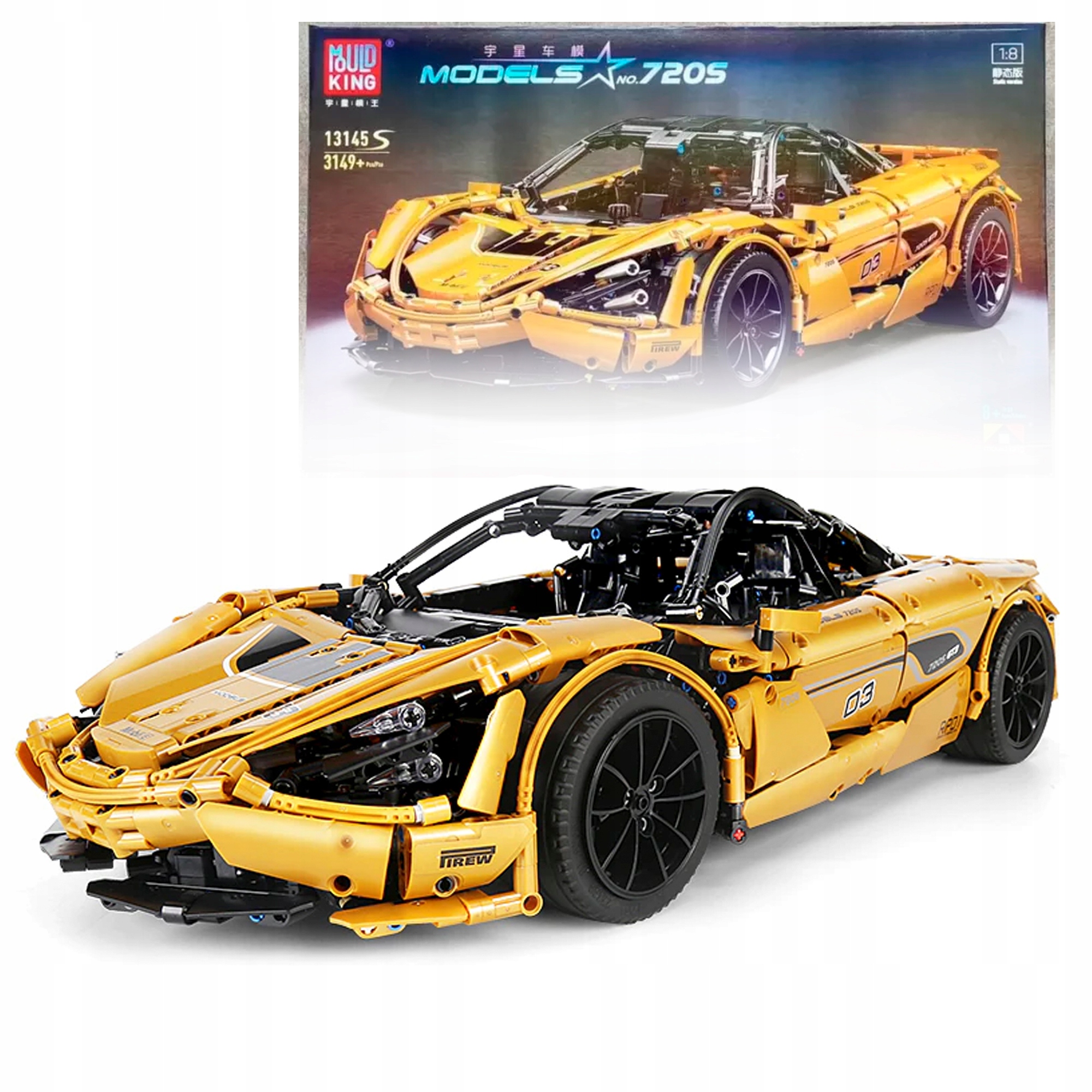 

Klocki Technic Sportowe Auto McLaren 720S 3149 ele