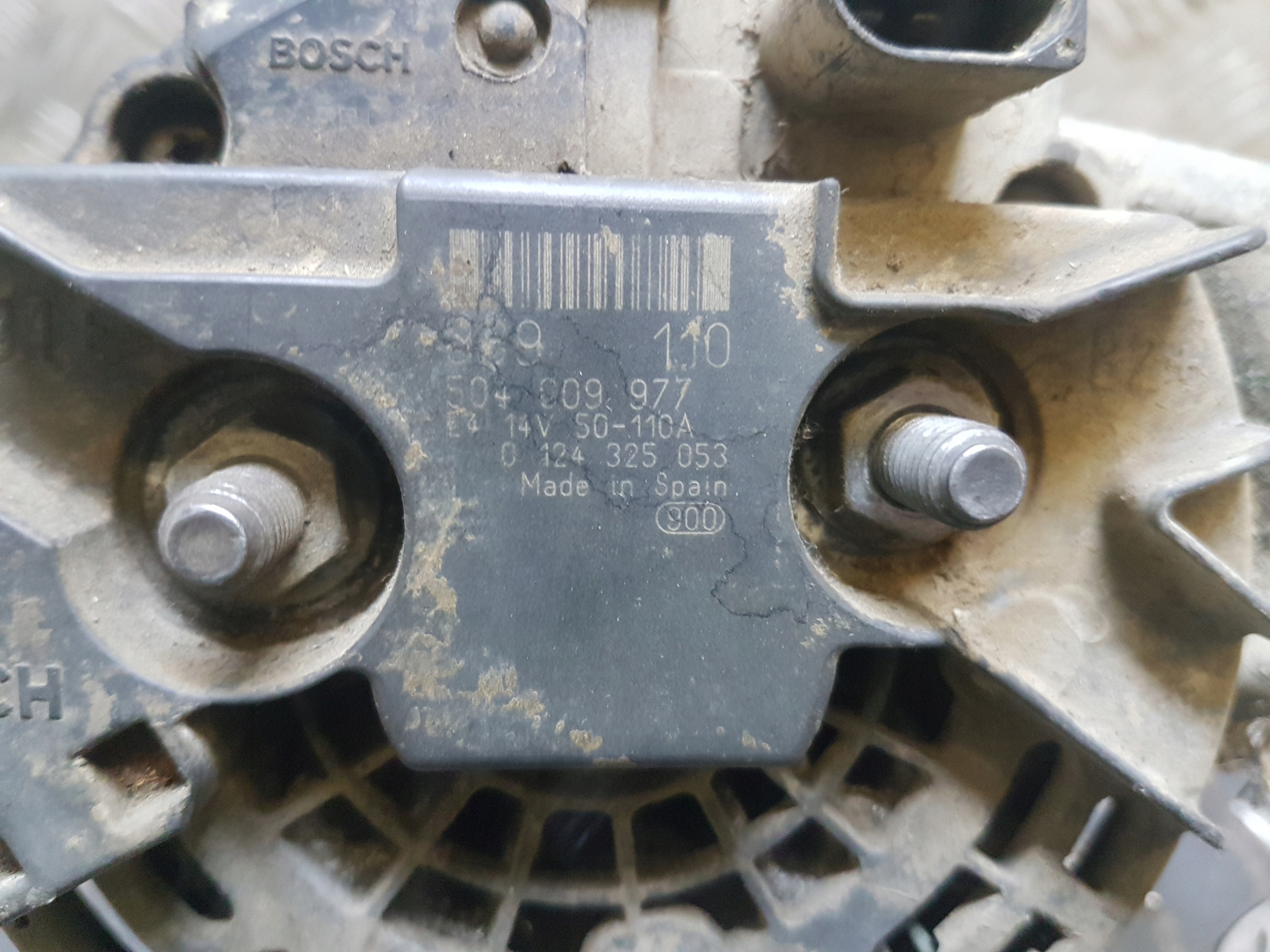 ALTERNATOR IVECO DAILY 4 2.3 D 110 A 0124325053 504009977
