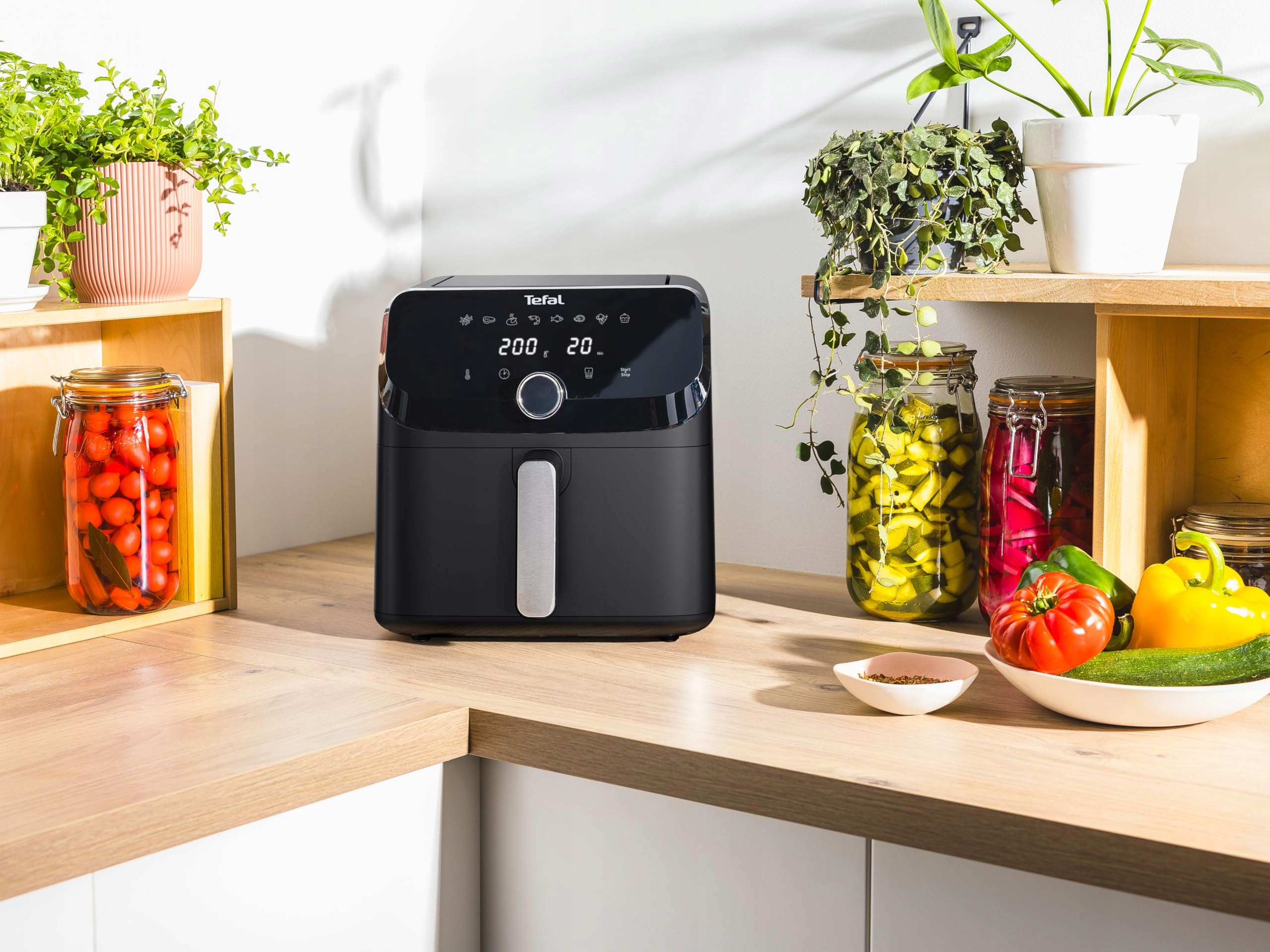 TEFAL Easy Fry Frytkownica Beztłuszczowa EY8558E0 Czarna — miniatura 5