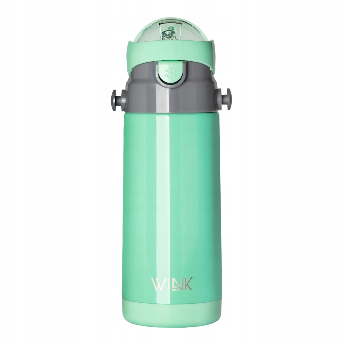 Bidon termiczny dla dzieci Wink Green, 380ml