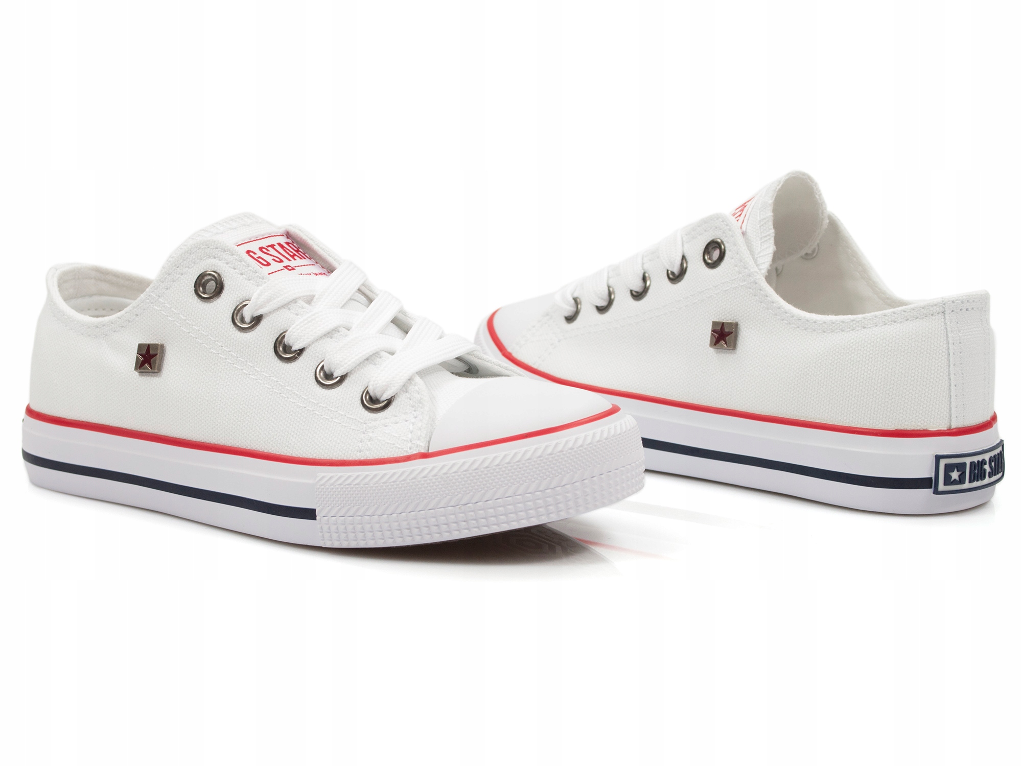 

Białe trampki dziecięce buty Big Star FF374200