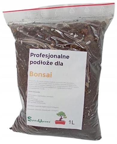 

Podłoże bonsai ziemia keramzyt pumeks lawa 1l żół