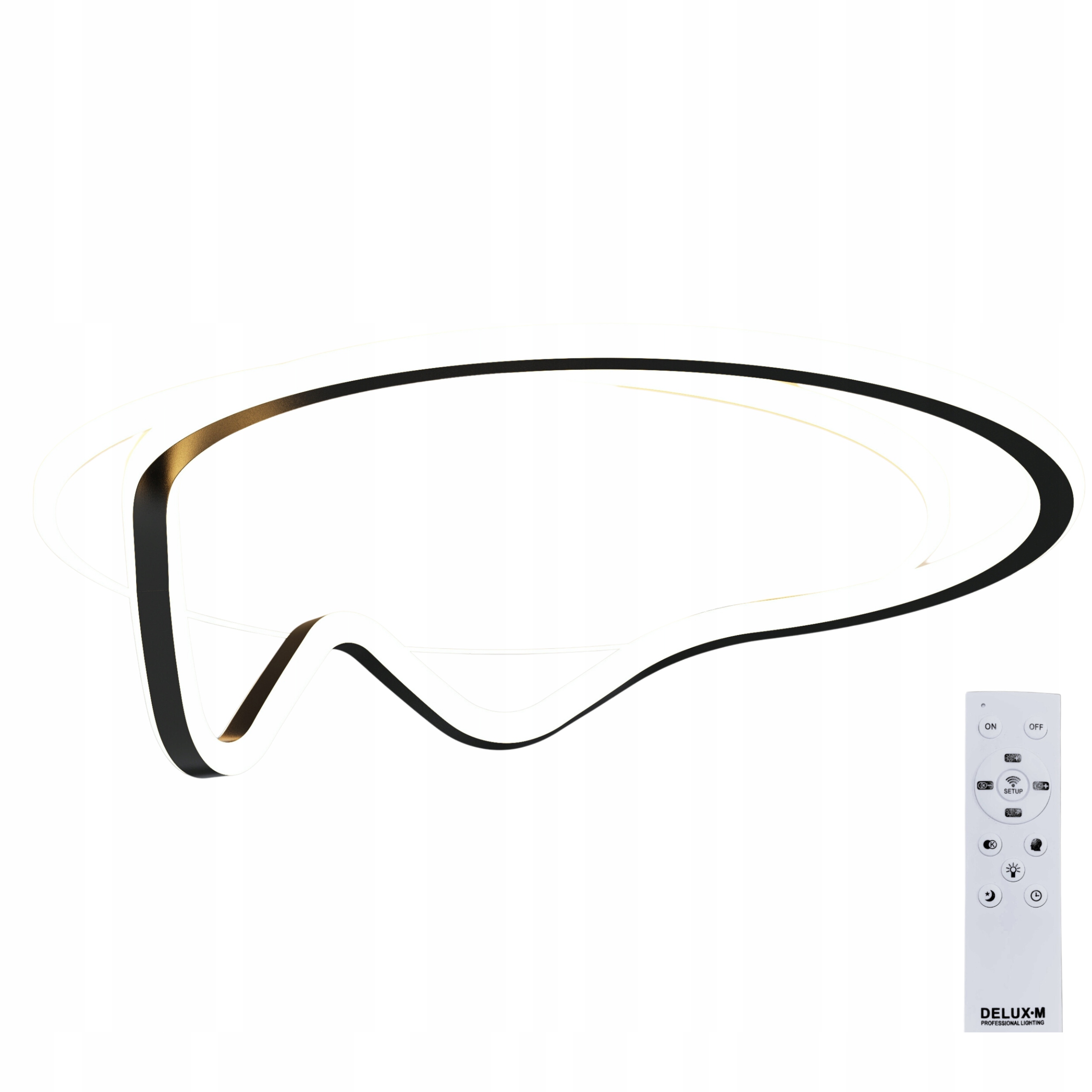 Moderné závesné stropné svietidlo luster Stropné Svietidlo moderné Led Diaľkový Ovládač 100 W