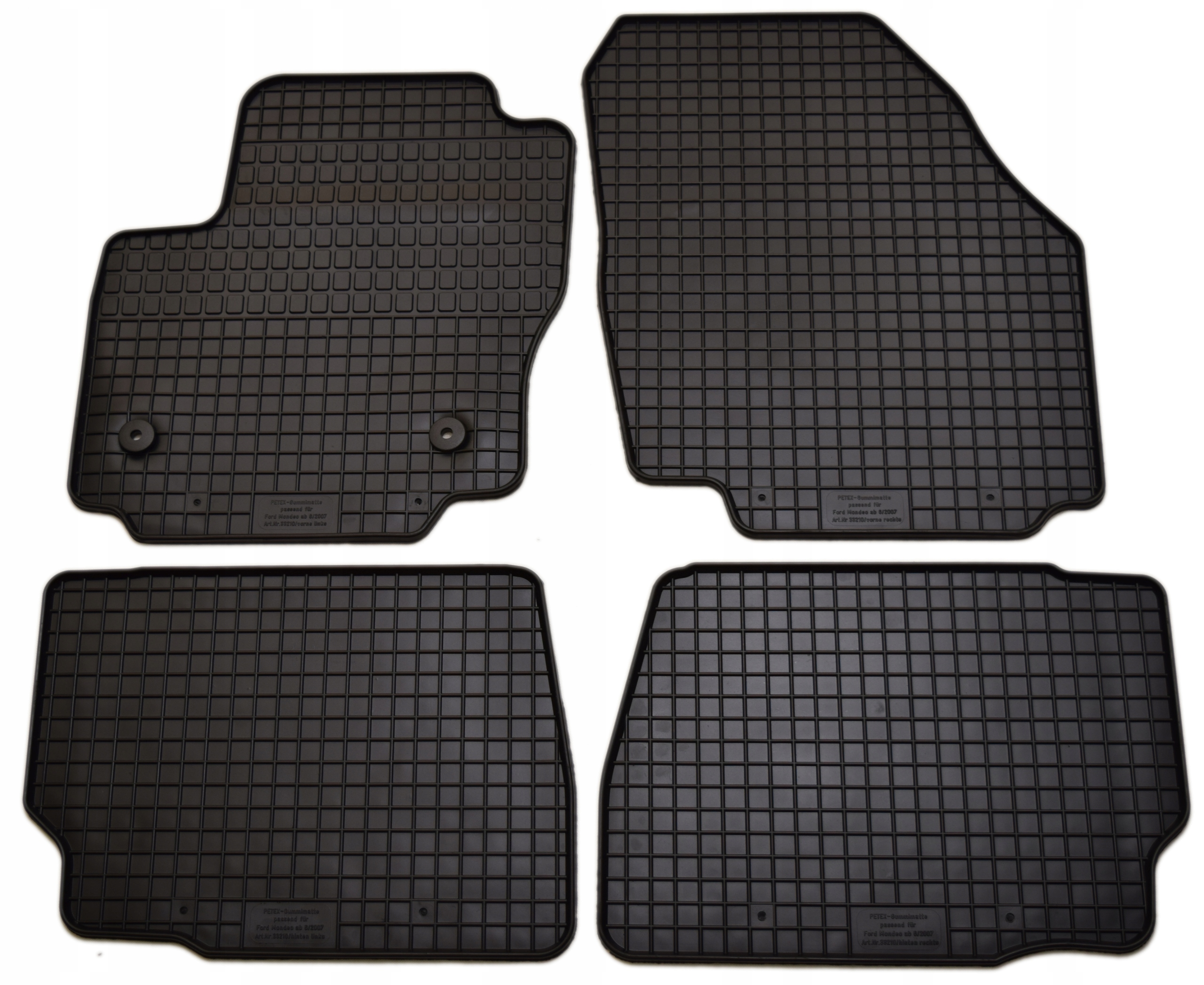 Ford Mondeo 2012-2014r. Dywaniki gumowe Petex